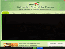Tablet Screenshot of coccodrillofirenze.com